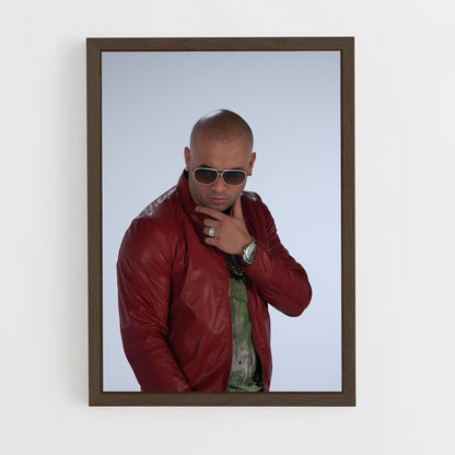 ap-wisin-1 cadre Bois foncé