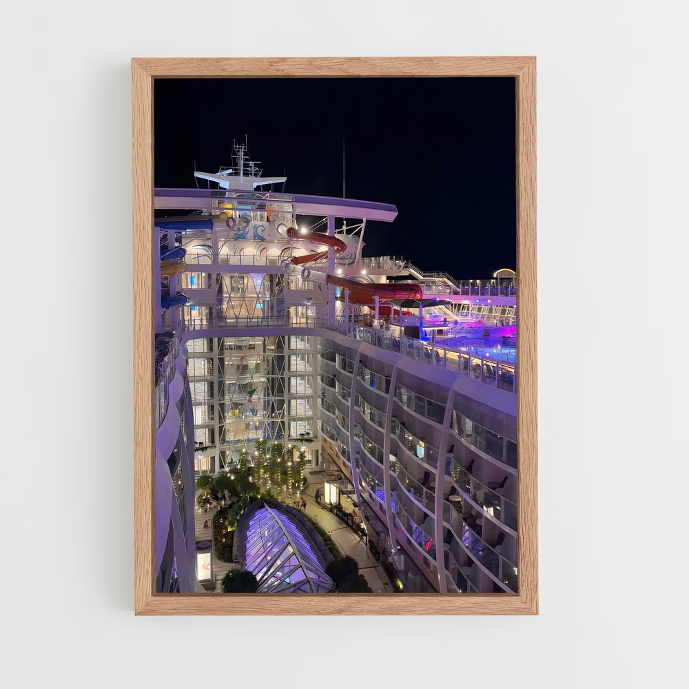 ap-wonder of the seas-1 cadre Bois clair