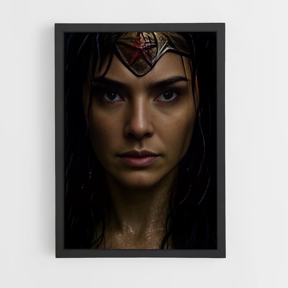ap-wonder woman-6 cadre Noir
