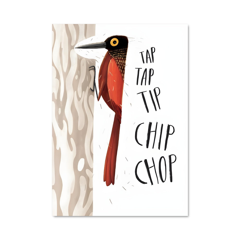 Poster Tap Tap Chip Chip