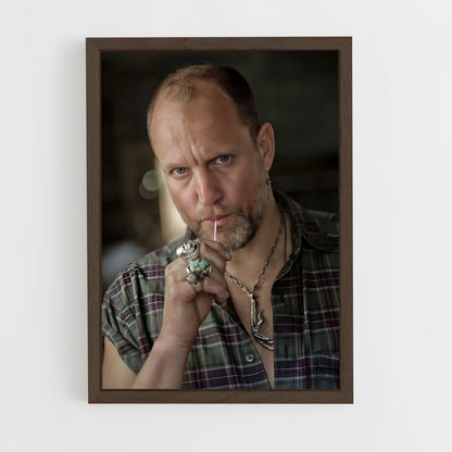 ap-woody harrelson-4 cadre Bois foncé