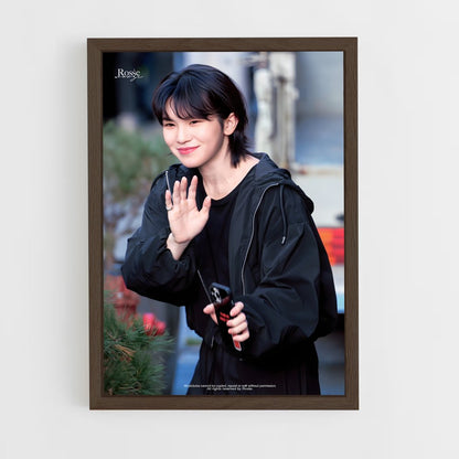 ap-woozi-1 cadre Bois foncé
