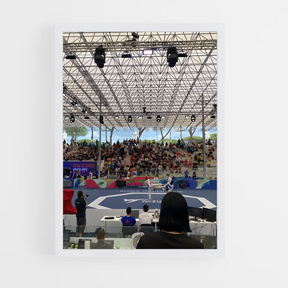 ap-world taekwondo grand prix-1 cadre Blanc