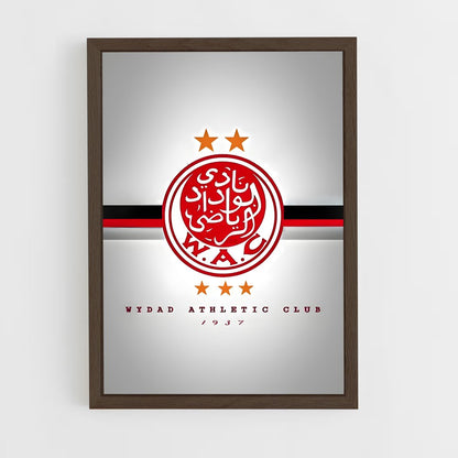 ap-wydad casablanca-8 cadre Bois foncé