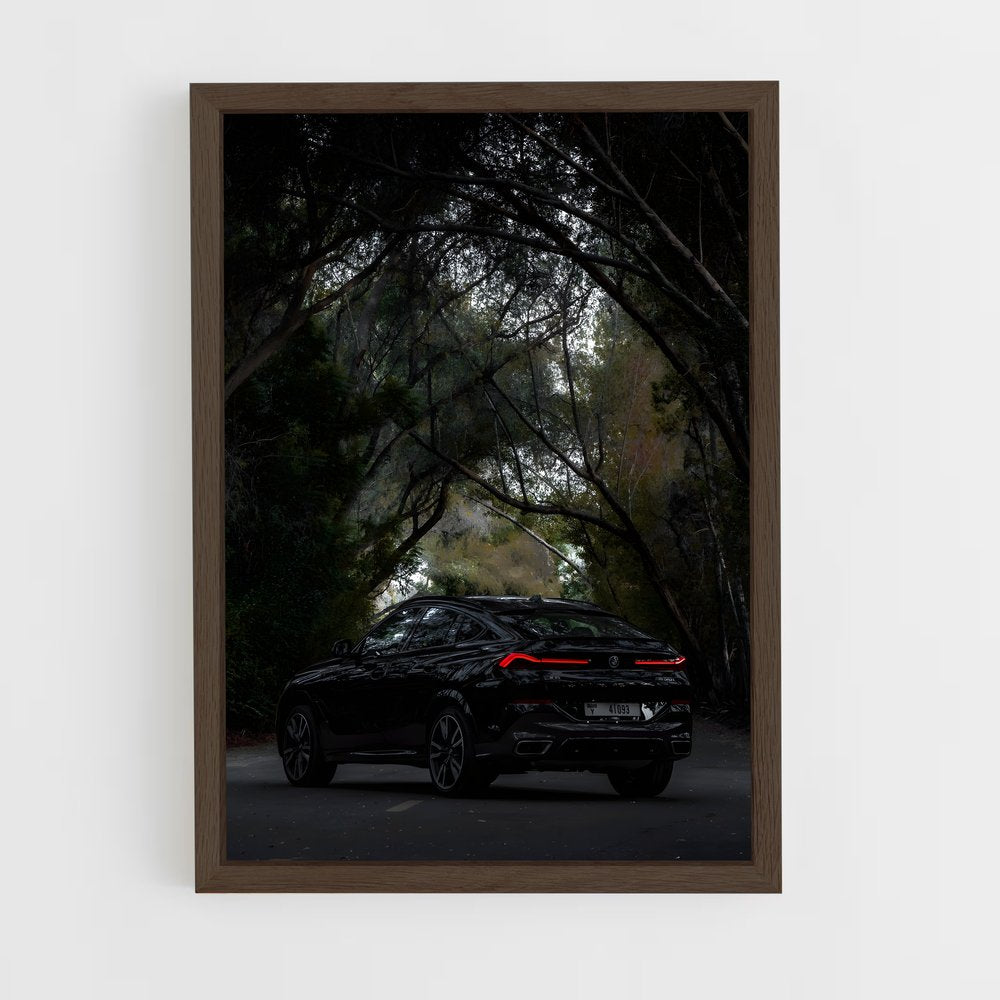 ap-x6m-4 cadre Bois foncé