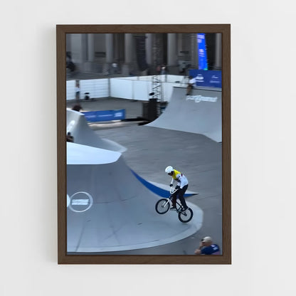 ap-x games bmx-2 cadre Bois foncé
