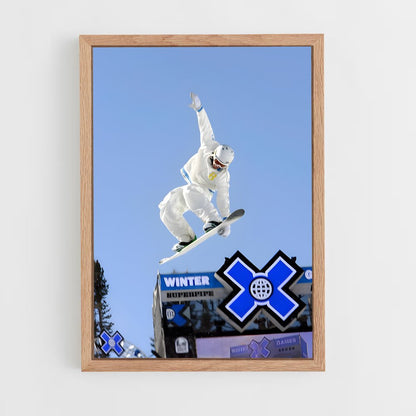 ap-x games skiing-2 cadre Bois clair