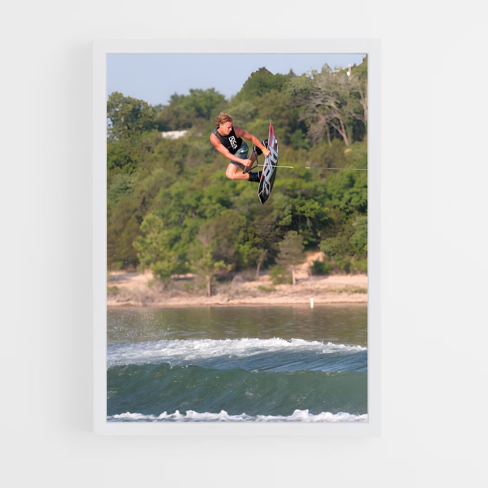 ap-x games wakeboarding-1 cadre Blanc