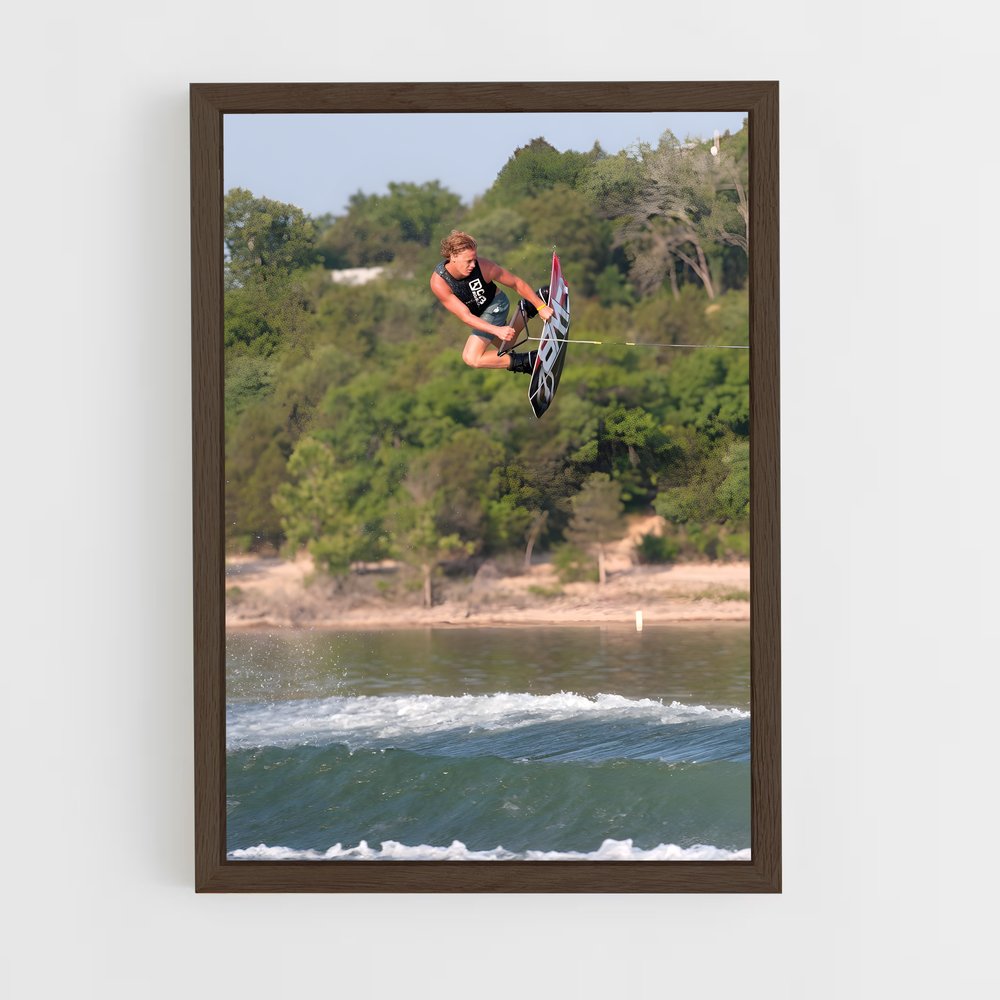 ap-x games wakeboarding-1 cadre Bois foncé