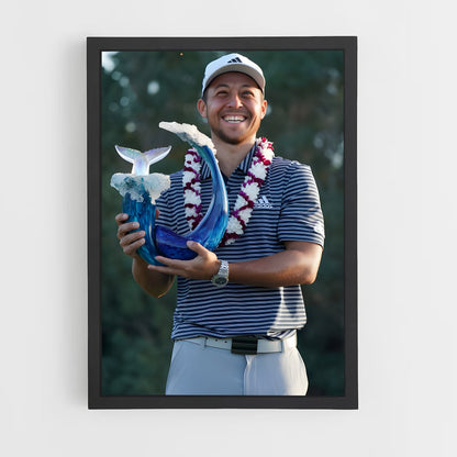 ap-xander schauffele-4 cadre Noir