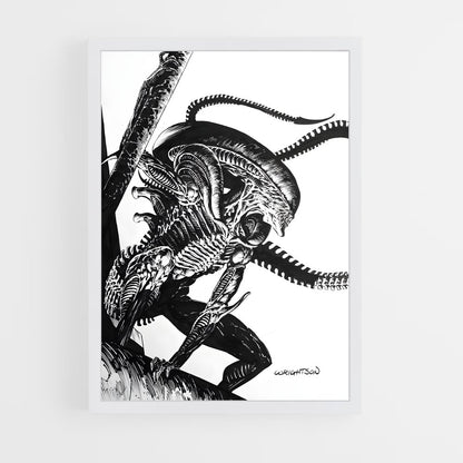 ap-xenomorph-7 cadre Blanc