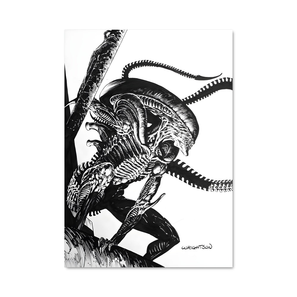 Poster Alien Head