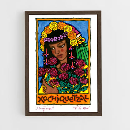 ap-xochiquetzal-4 cadre Bois foncé