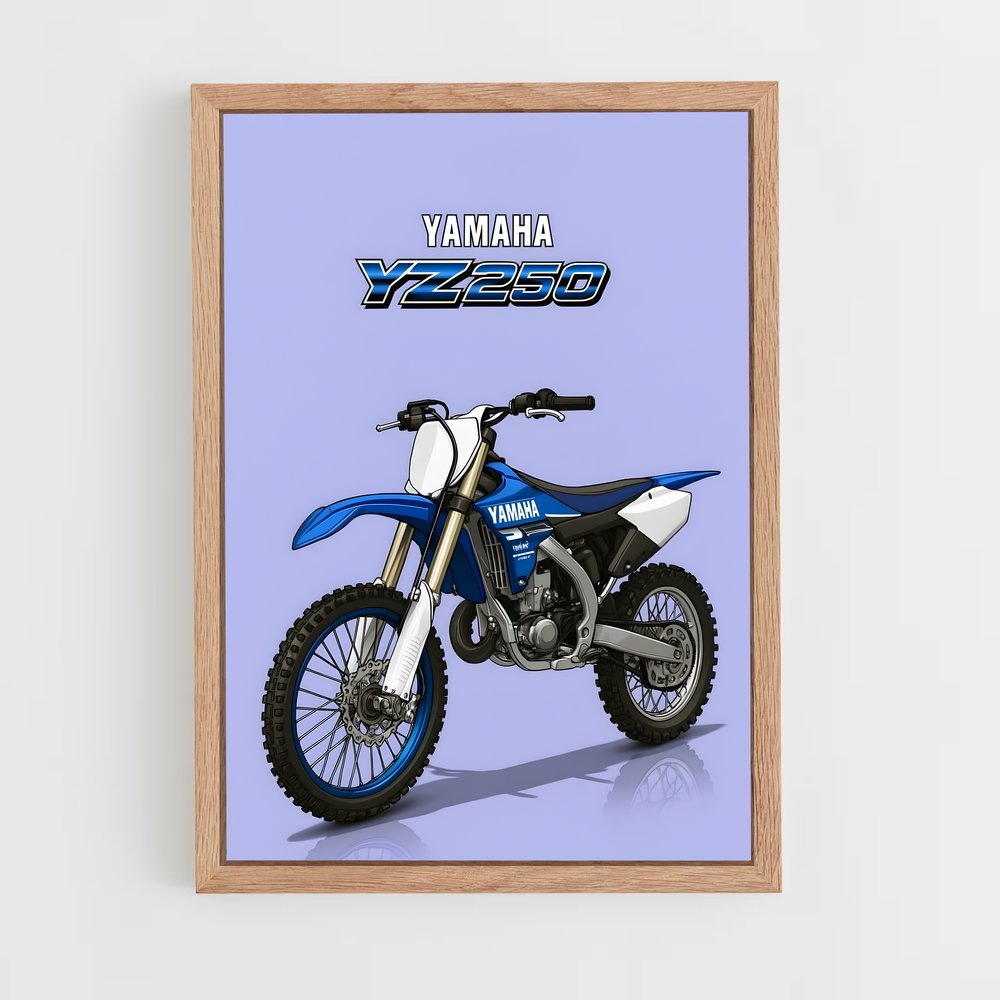 ap-yamaha yz250f-2 cadre Bois clair