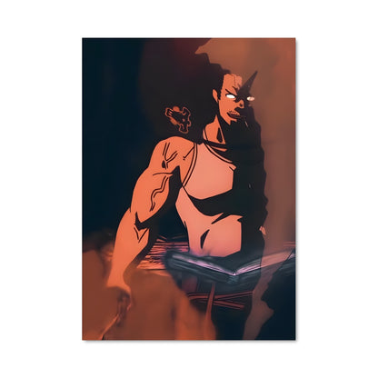 Poster Masque Bicolore