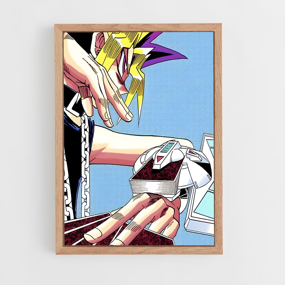 ap-yami yugi-7 cadre Bois clair