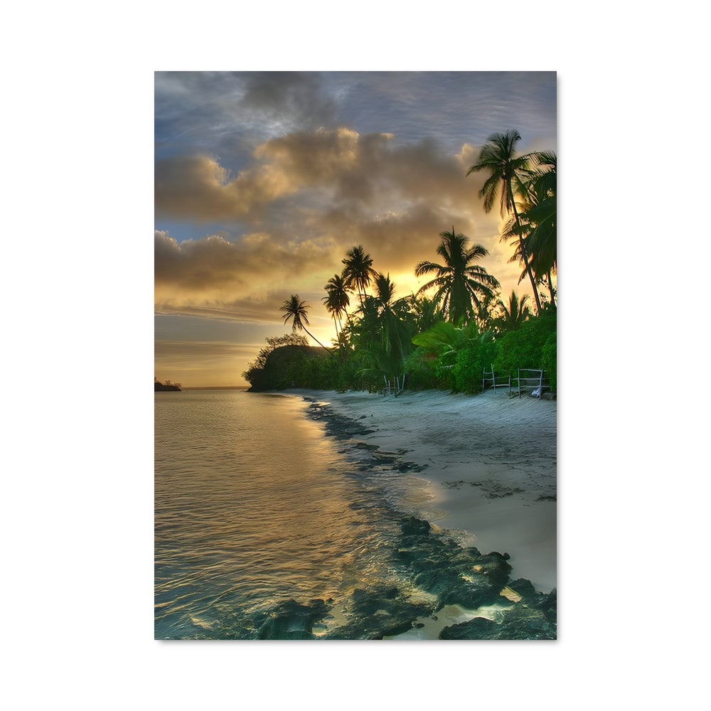 Poster Crépuscule sur Yasawa