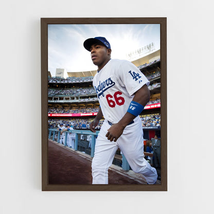 ap-yasiel puig-1 cadre Bois foncé