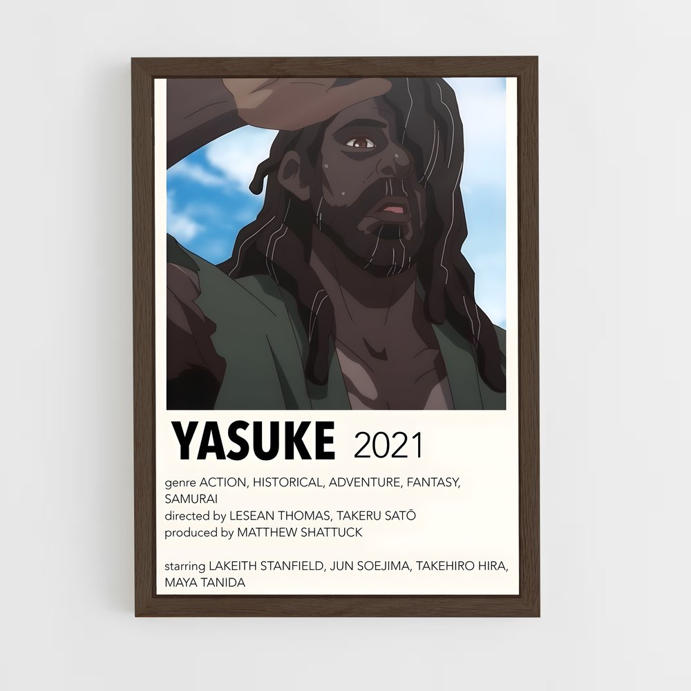ap-yasuke samurai-2 cadre Bois foncé