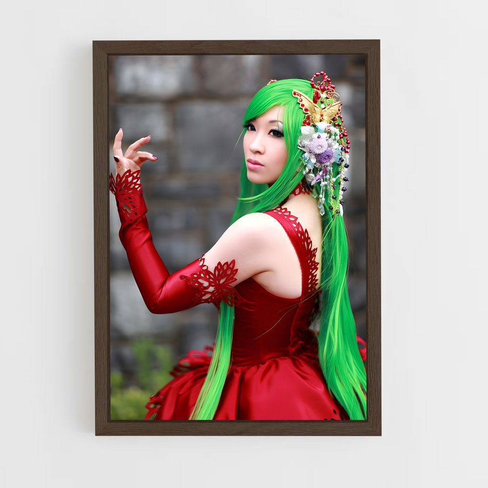 ap-yaya han-11 cadre Bois foncé