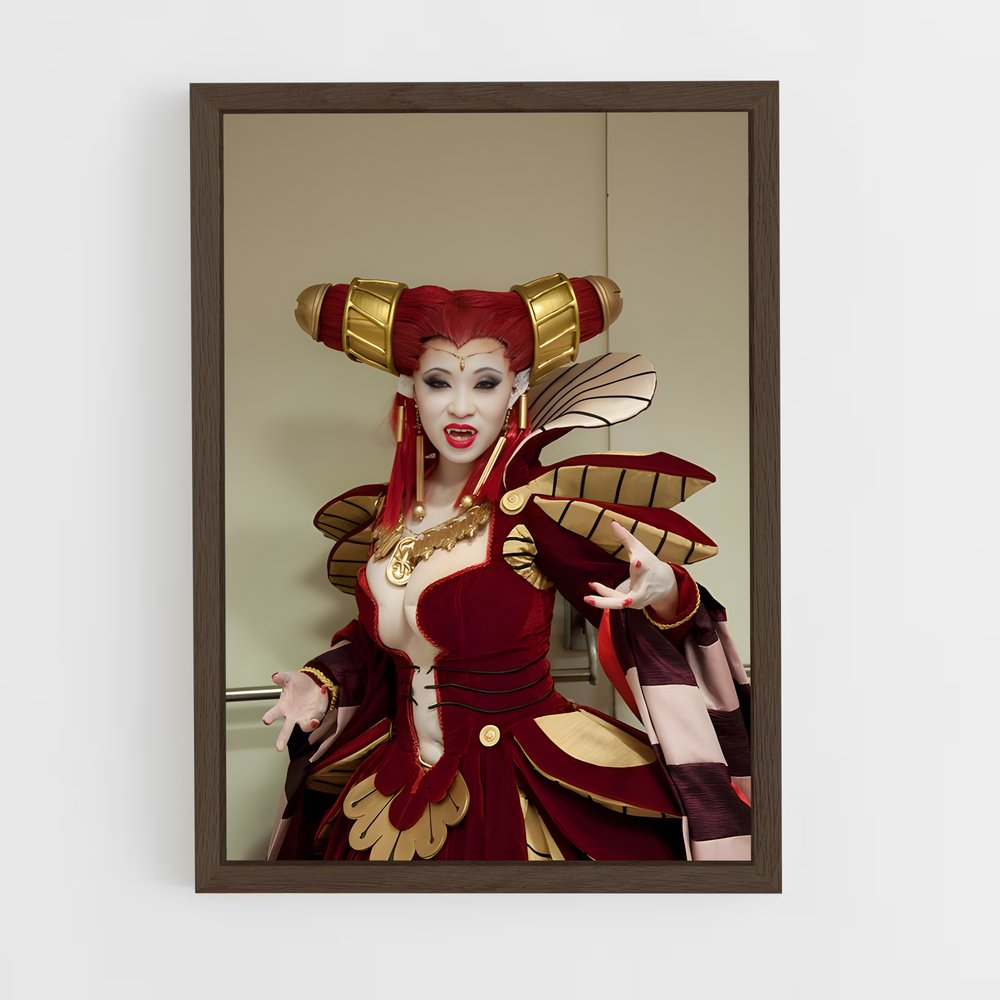 ap-yaya han-8 cadre Bois foncé