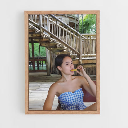 ap-yaya urassaya-1 cadre Bois clair