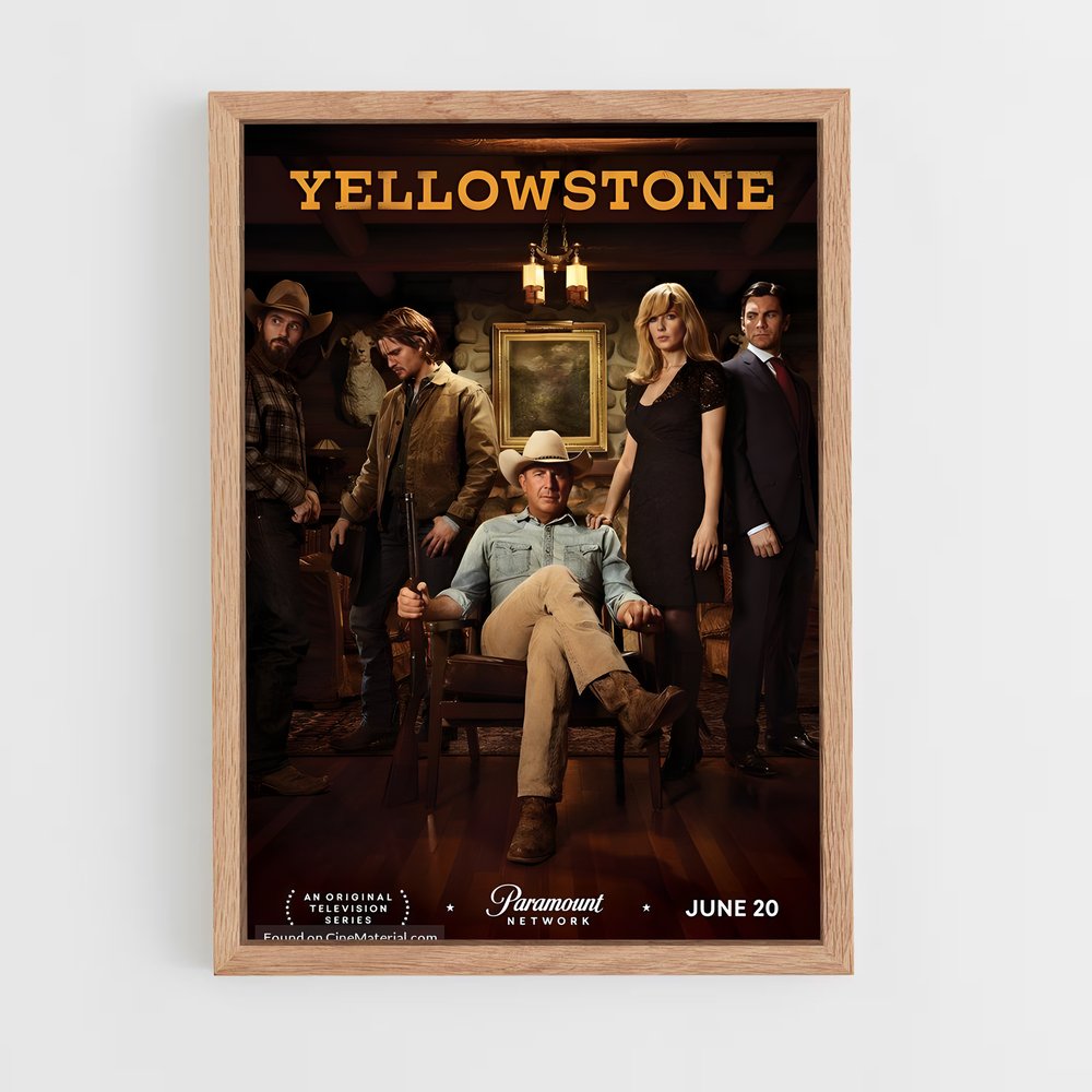 ap-yellowstone-1 cadre Bois clair