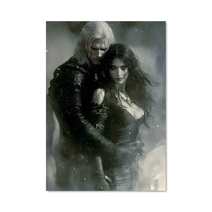 Poster Amour dans la Neige