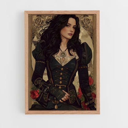ap-yennefer of vengerberg-3 cadre Bois clair