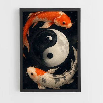 ap-yin yang-4 cadre Noir