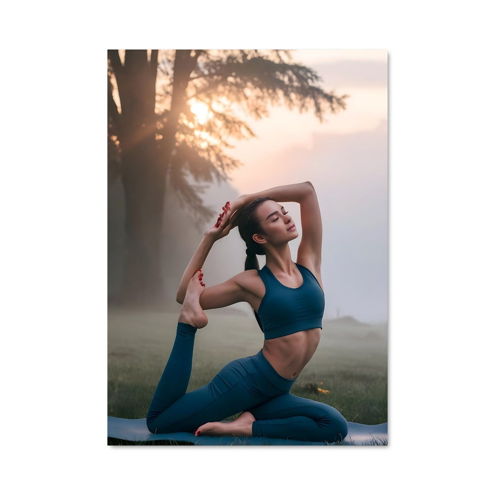Poster Yoga pose 19307