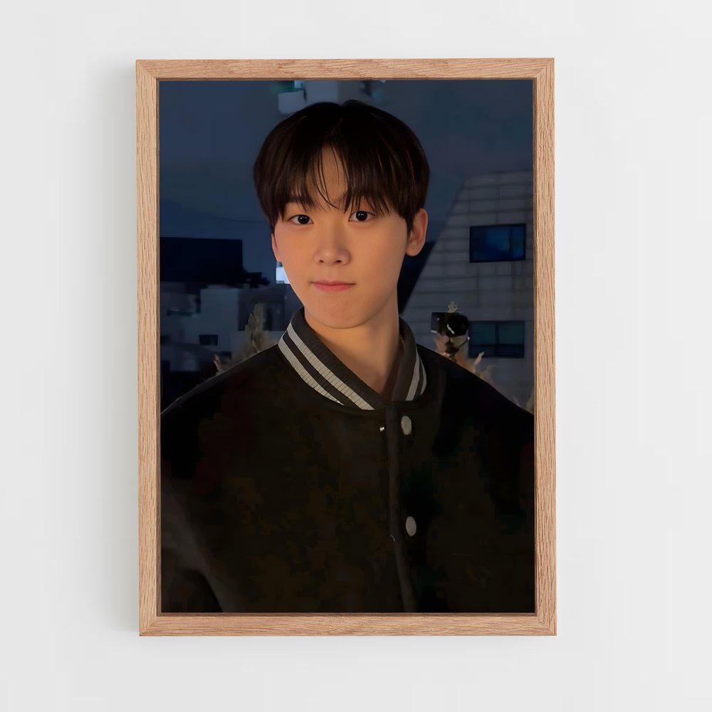 ap-yoon sanha-6 cadre Bois clair