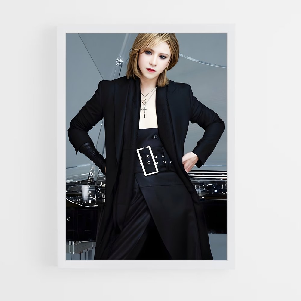 ap-yoshiki x japan-3 cadre Blanc