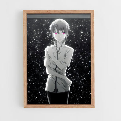 ap-yuki sohma-3 cadre Bois clair