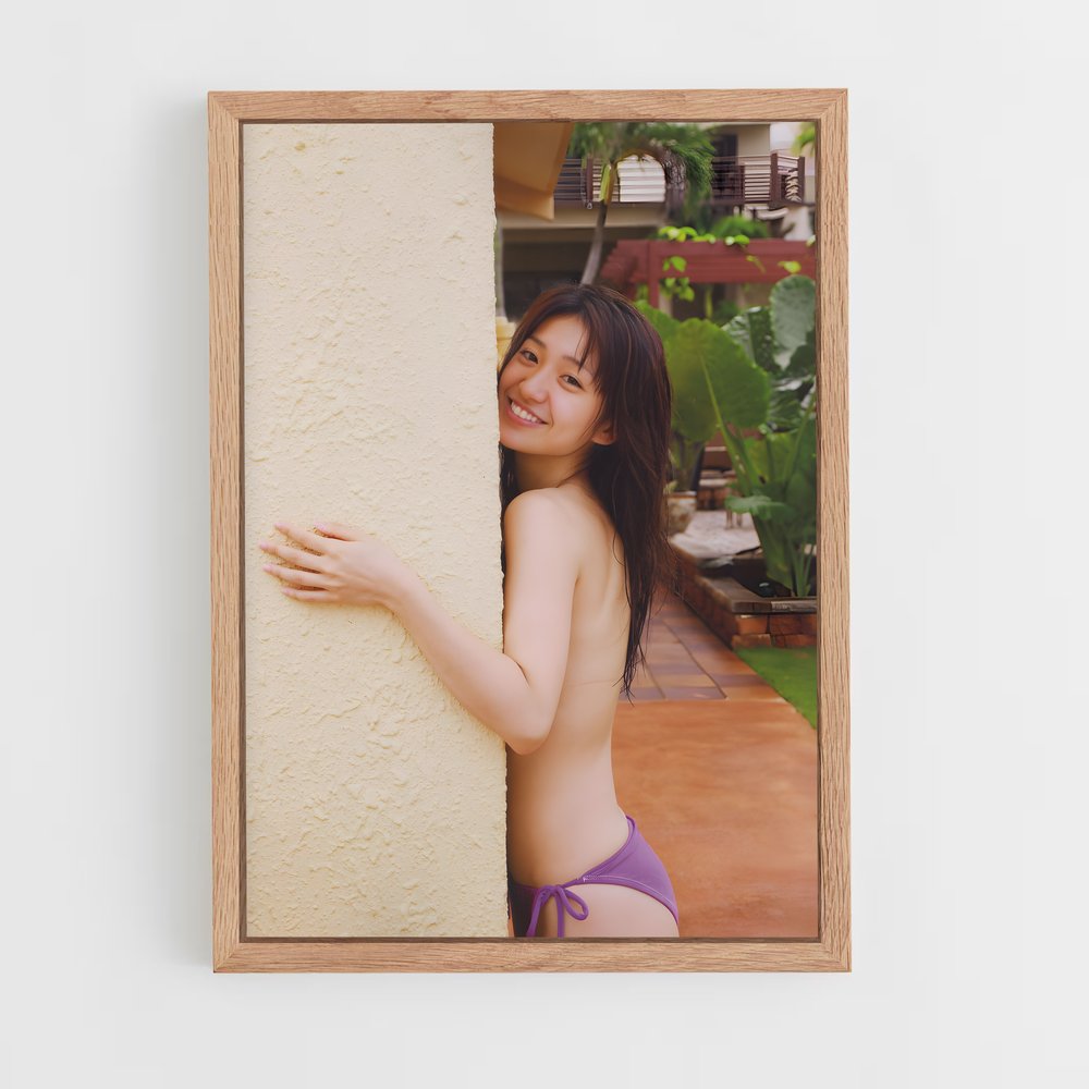 ap-yuko oshima-6 cadre Bois clair