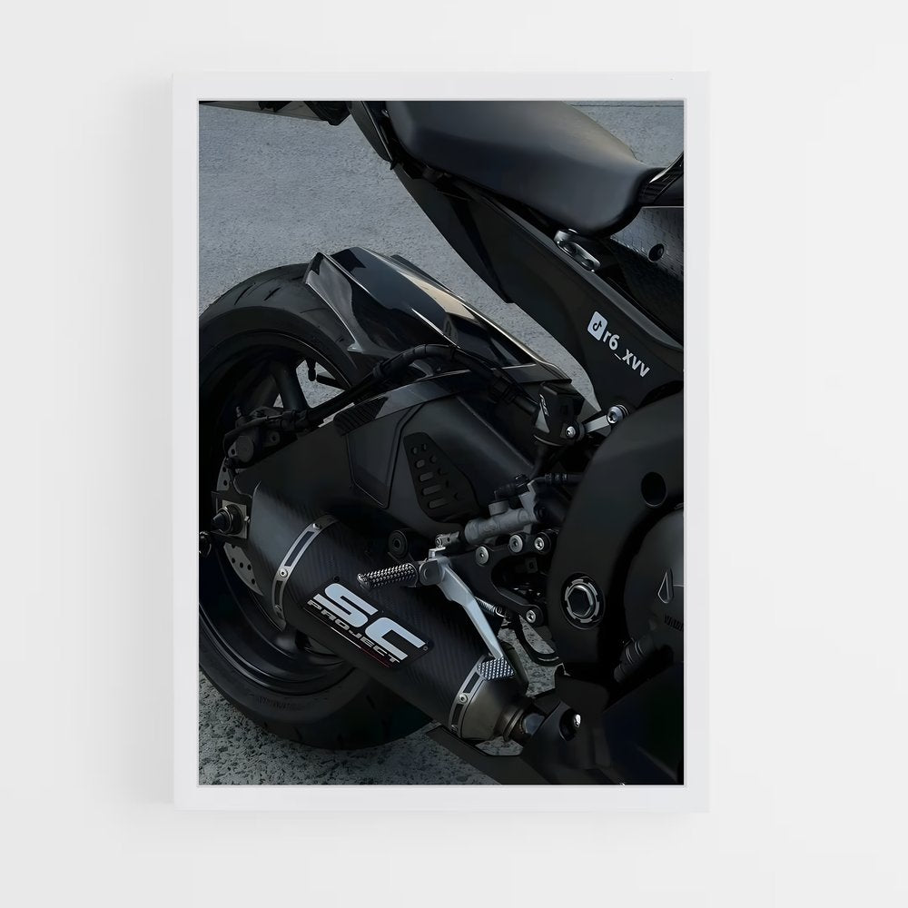 ap-yzf-r6-2 cadre Blanc