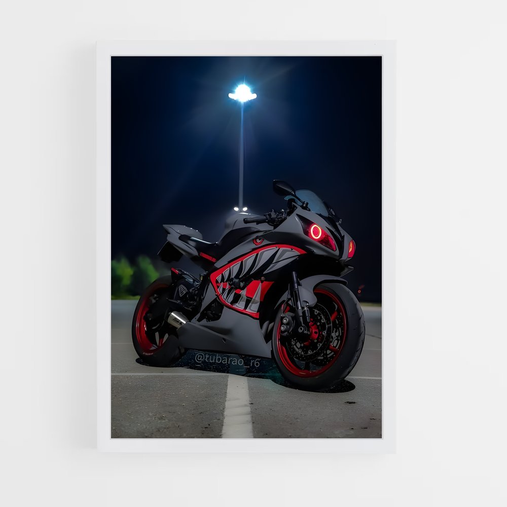 ap-yzf-r6-3 cadre Blanc