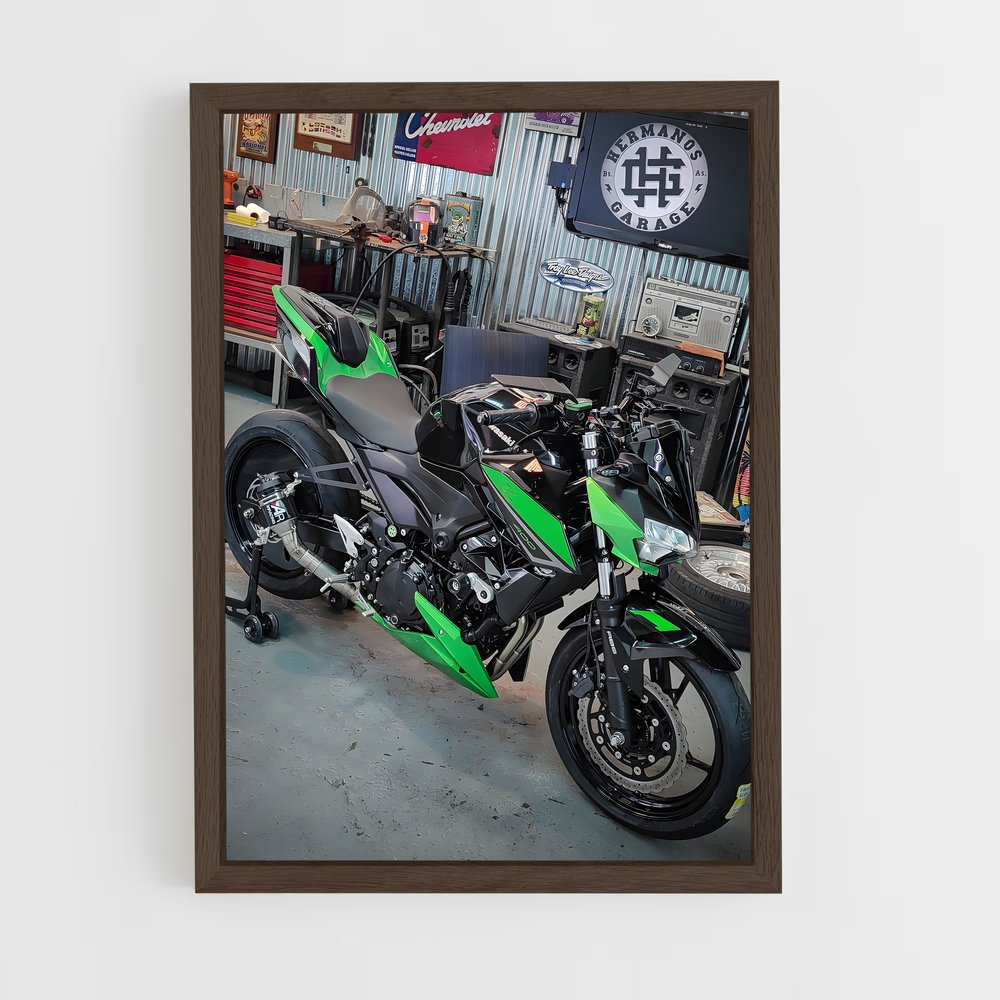 ap-z400-1 cadre Bois foncé