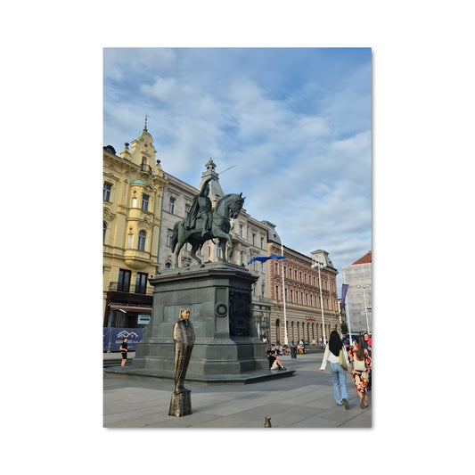 Poster Le Cavalier de Zagreb