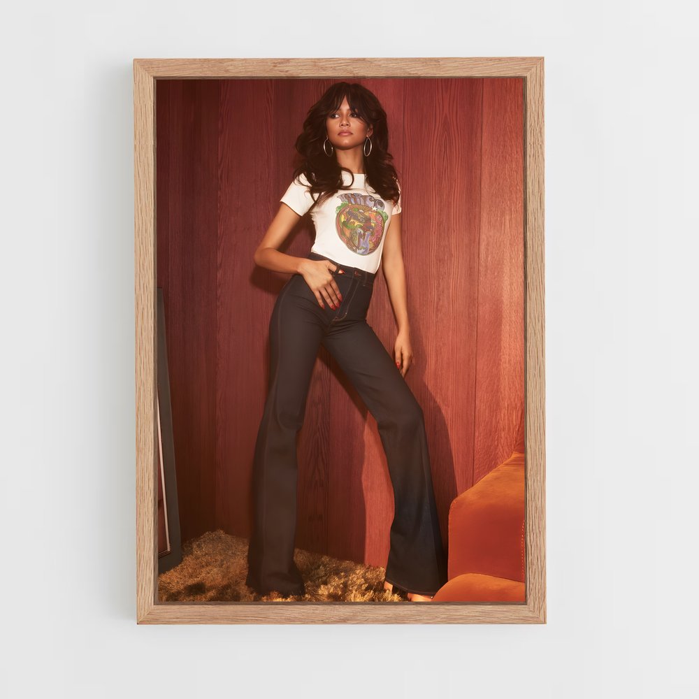 ap-zendaya-2 cadre Bois clair