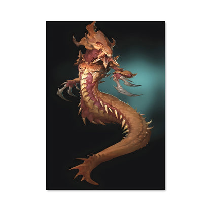 Poster Dragon Majestueux