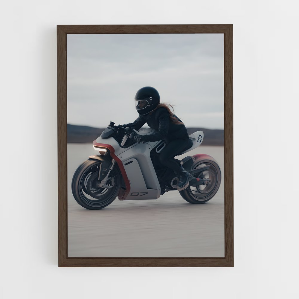 ap-zero motorcycles-1 cadre Bois foncé