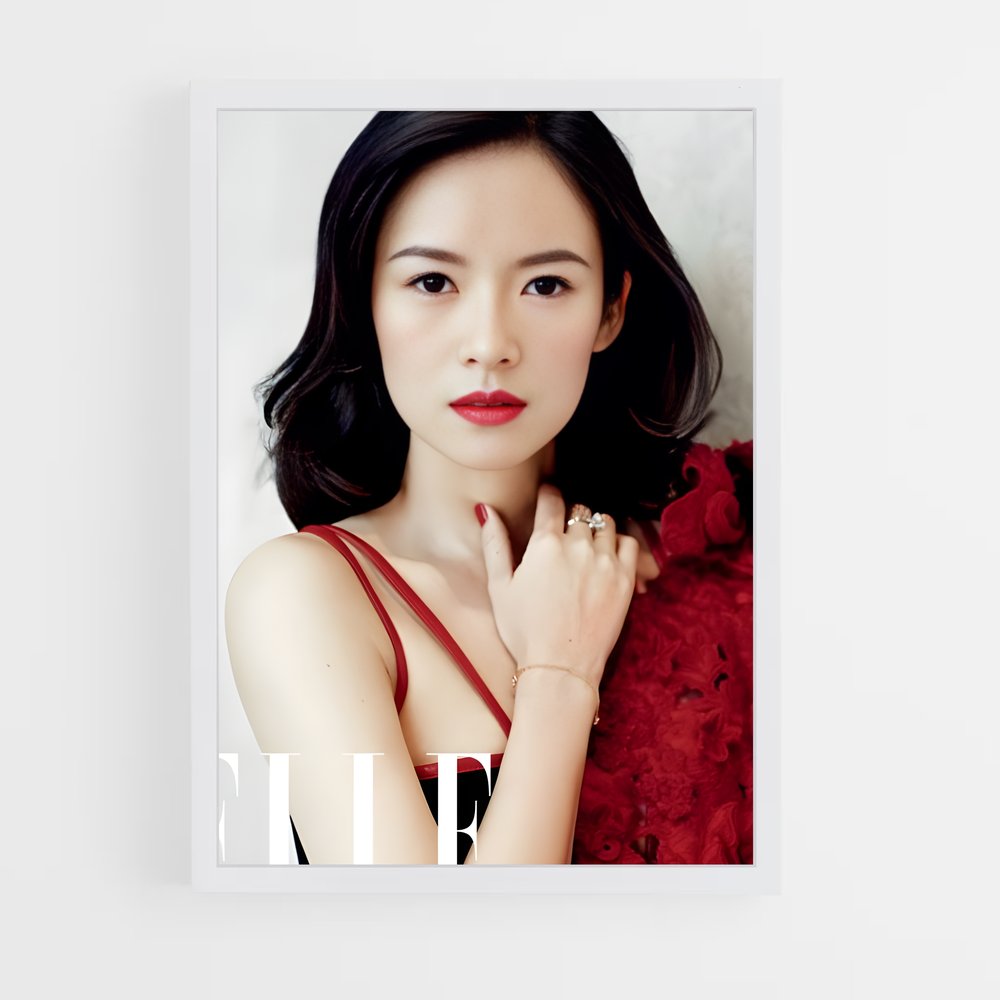 ap-zhang ziyi-3 cadre Blanc