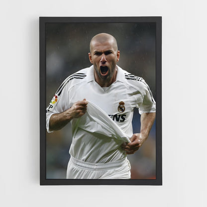 ap-zinedine zidane-11 cadre Noir