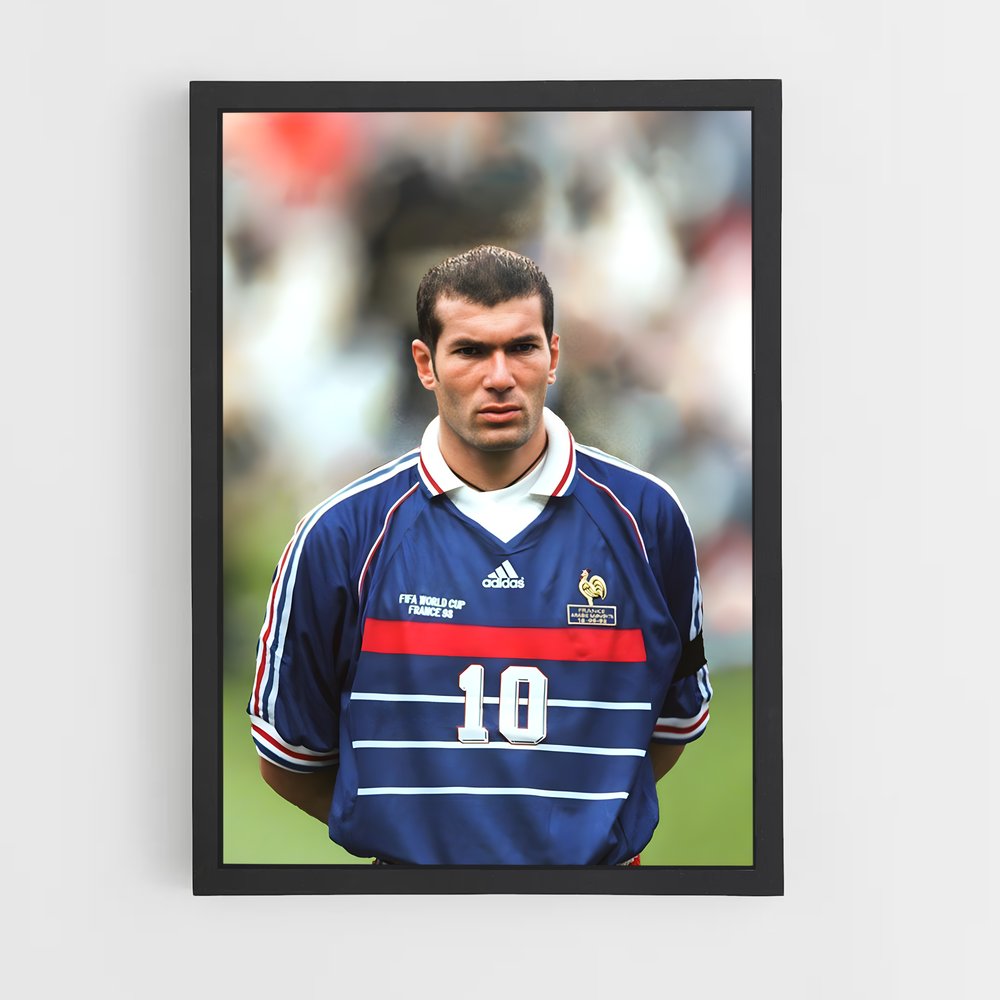 ap-zinedine zidane-3 cadre Noir