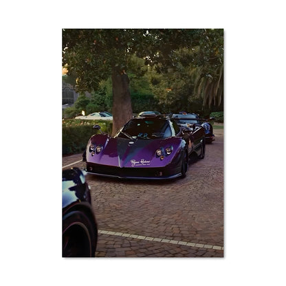 Poster Zonda 760 Supercar