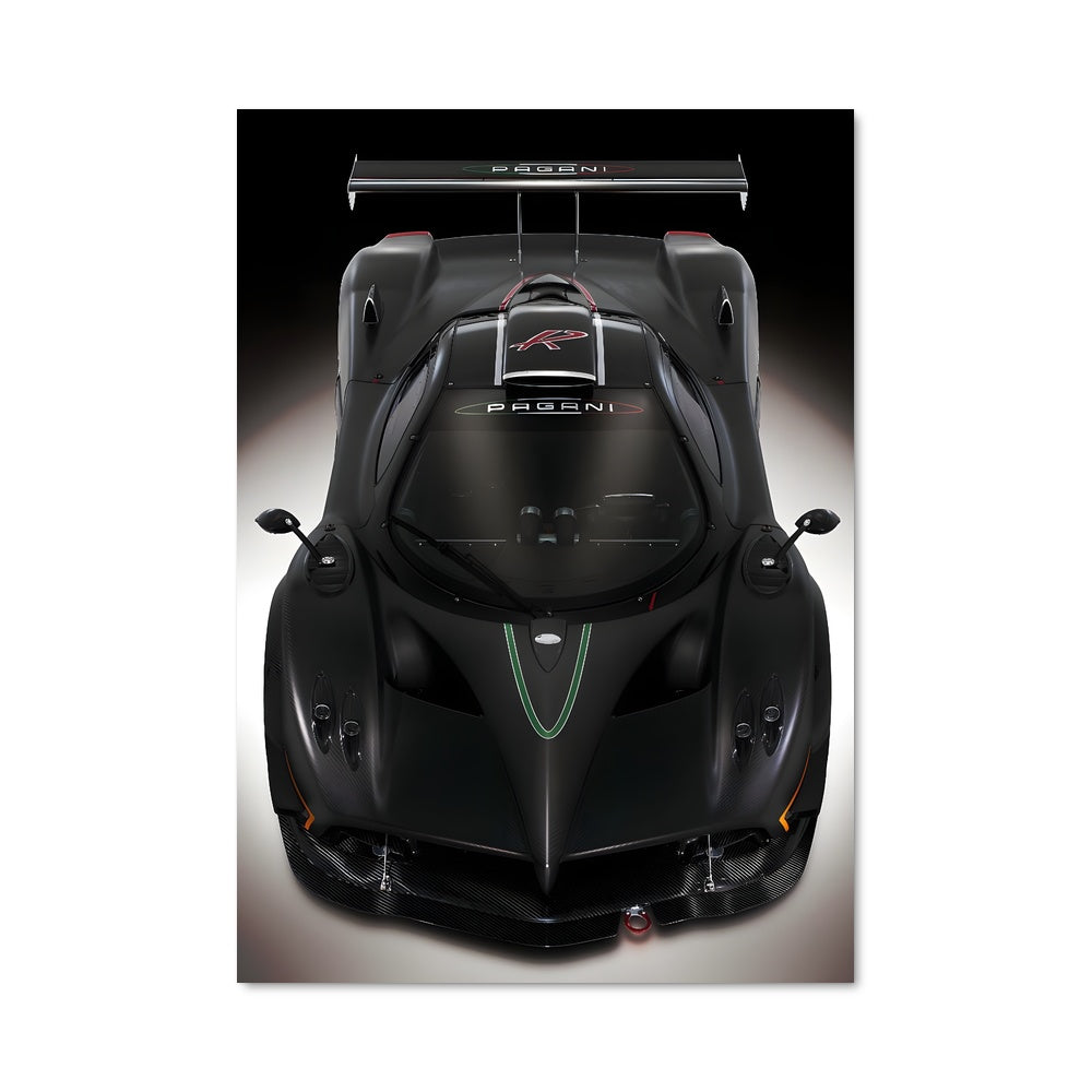 Poster Zonda: L'Art de la Vitesse