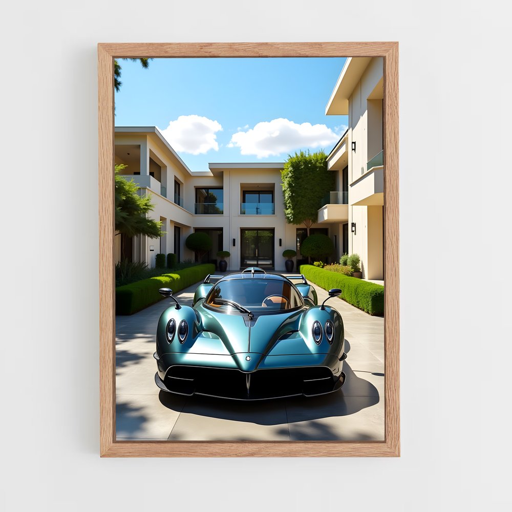 ap-zonda hp barchetta-10 cadre Bois clair