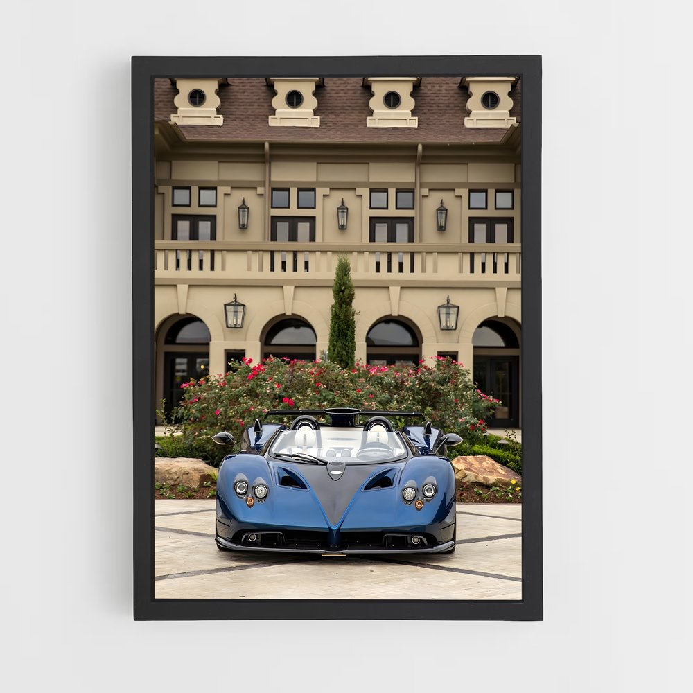 ap-zonda hp barchetta-8 cadre Noir