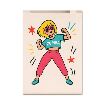 Poster Zumba Tote Bag Chic